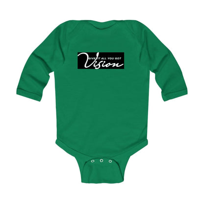 Infant Long Sleeve Graphic T-shirt - Vision - Give it All you Got-3