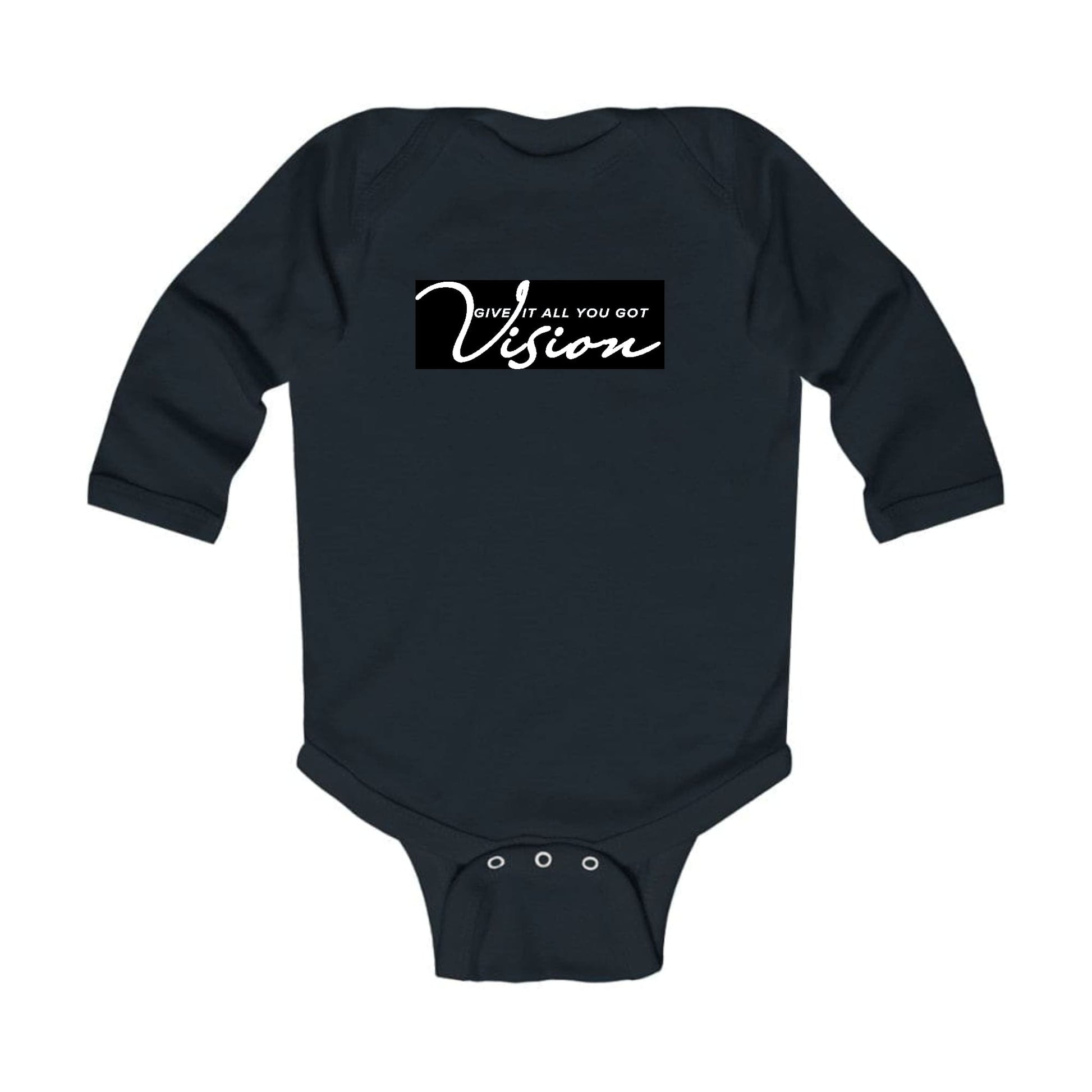 Infant Long Sleeve Graphic T-shirt - Vision - Give it All you Got-0
