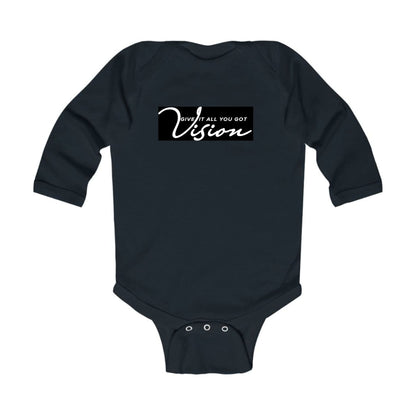 Infant Long Sleeve Graphic T-shirt - Vision - Give it All you Got-0