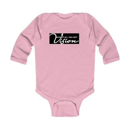 Infant Long Sleeve Graphic T-shirt - Vision - Give it All you Got-6