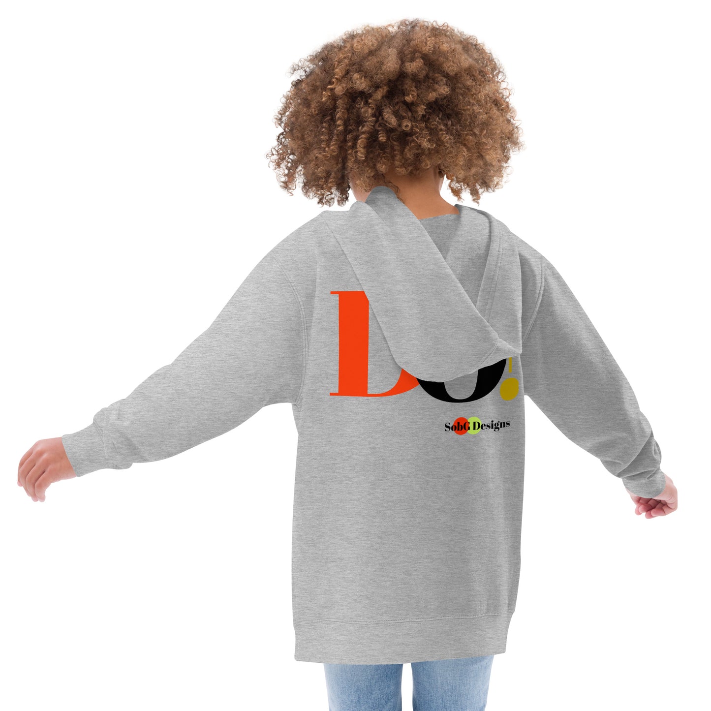 DO! Kids Fleece Hoodie by SobG Designs