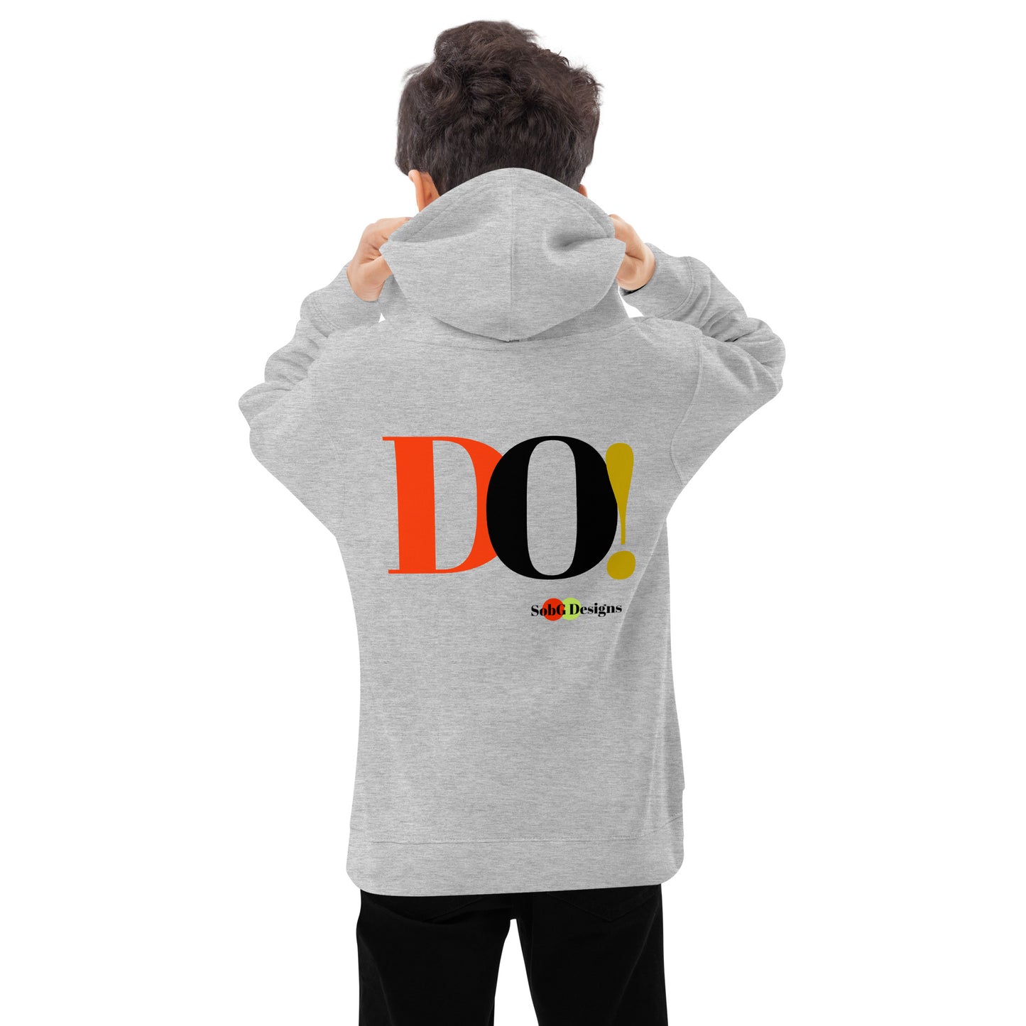 DO! Kids Fleece Hoodie by SobG Designs