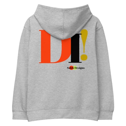 DI'! (The Yoruba) Kids Fleece Hoodie by SobG Designs