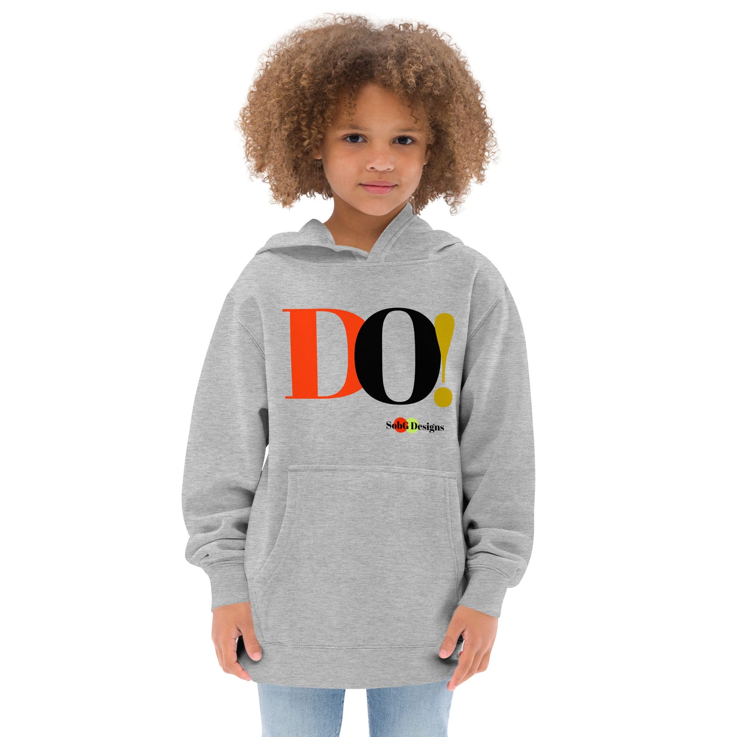 DO! Kids Fleece Hoodie by SobG Designs