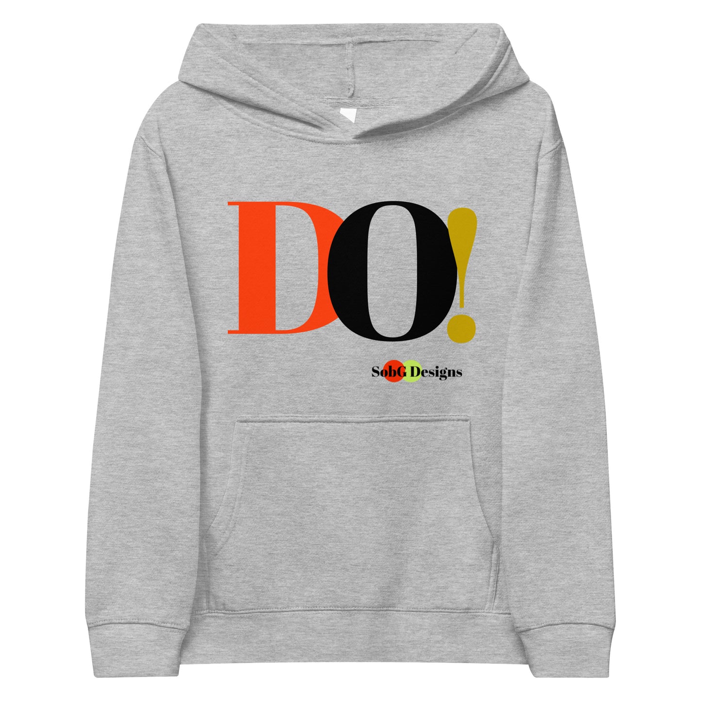 DO! Kids Fleece Hoodie by SobG Designs