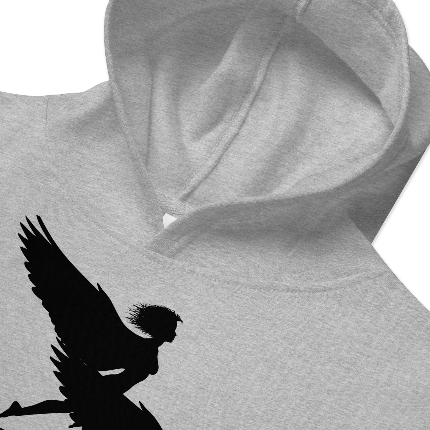 WE COULD ALWAYS FLY Kids Fleece Hoodie by SobG Designs