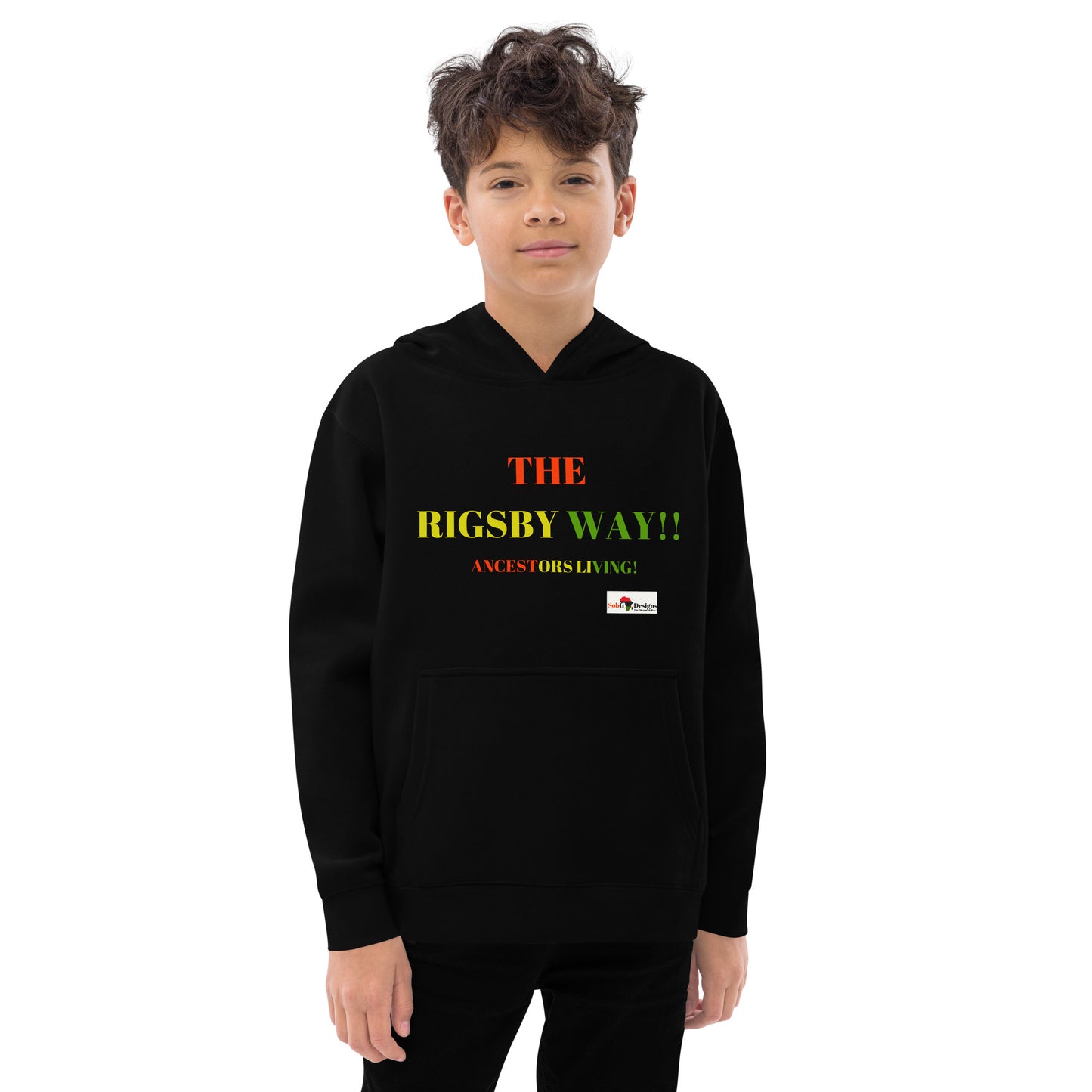 THE RIGSBY WAY!! Kids Fleece Hoodie by SobG Designs