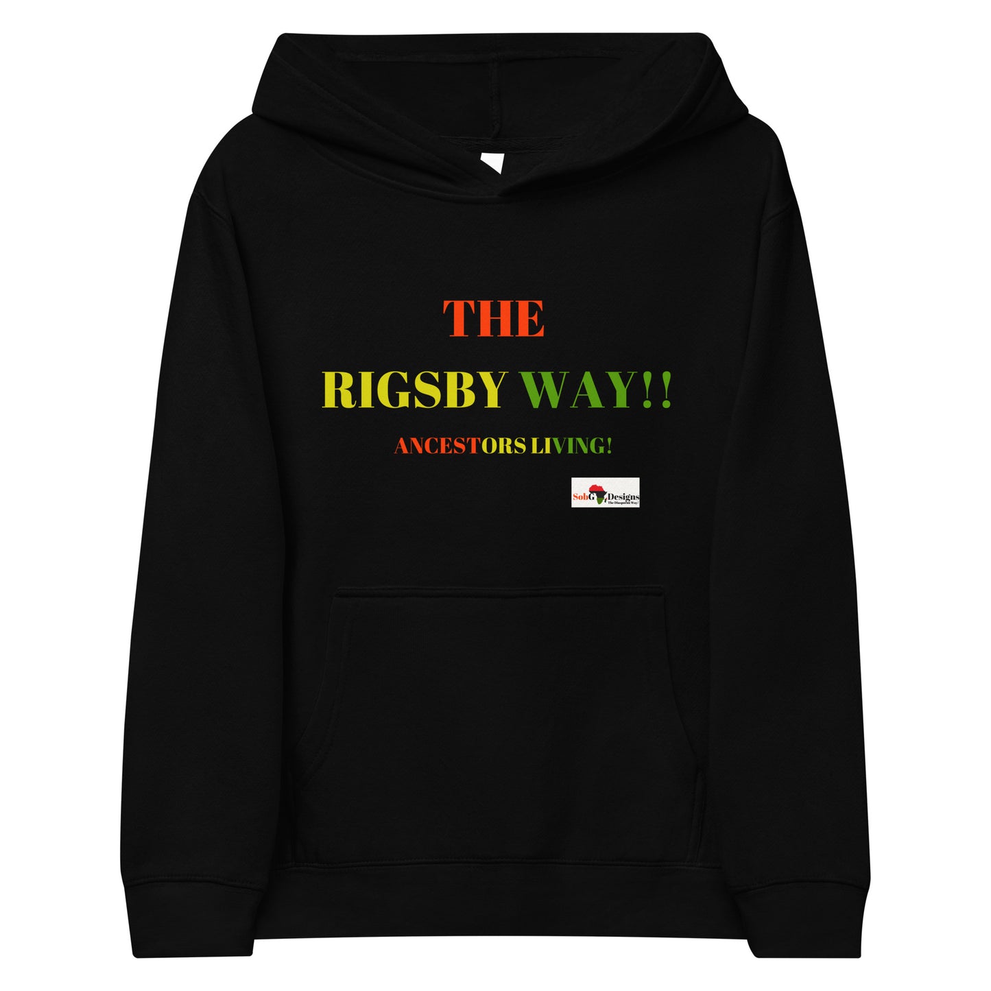 THE RIGSBY WAY!! Kids Fleece Hoodie by SobG Designs