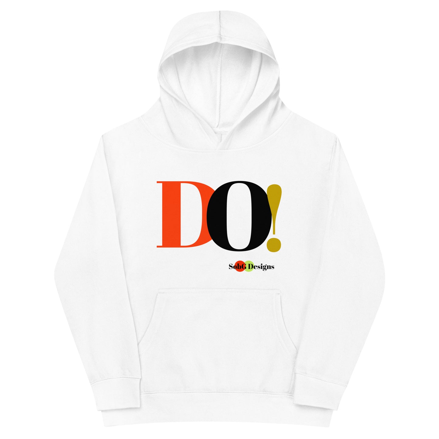 DO! Kids Fleece Hoodie by SobG Designs