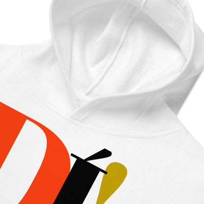 DI'! (The Yoruba) Kids Fleece Hoodie by SobG Designs