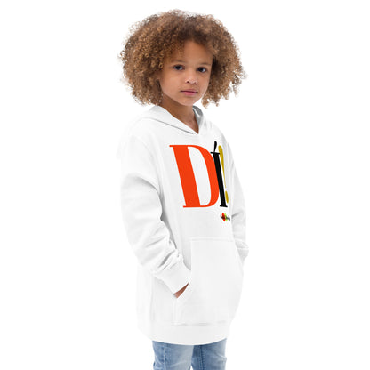 DI'! (The Yoruba) Kids Fleece Hoodie by SobG Designs