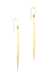 Kenyan Brass Javelin Earrings