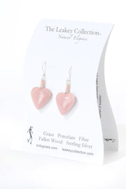 The Leakey Collection Melt My Heart Porcelain Earrings
