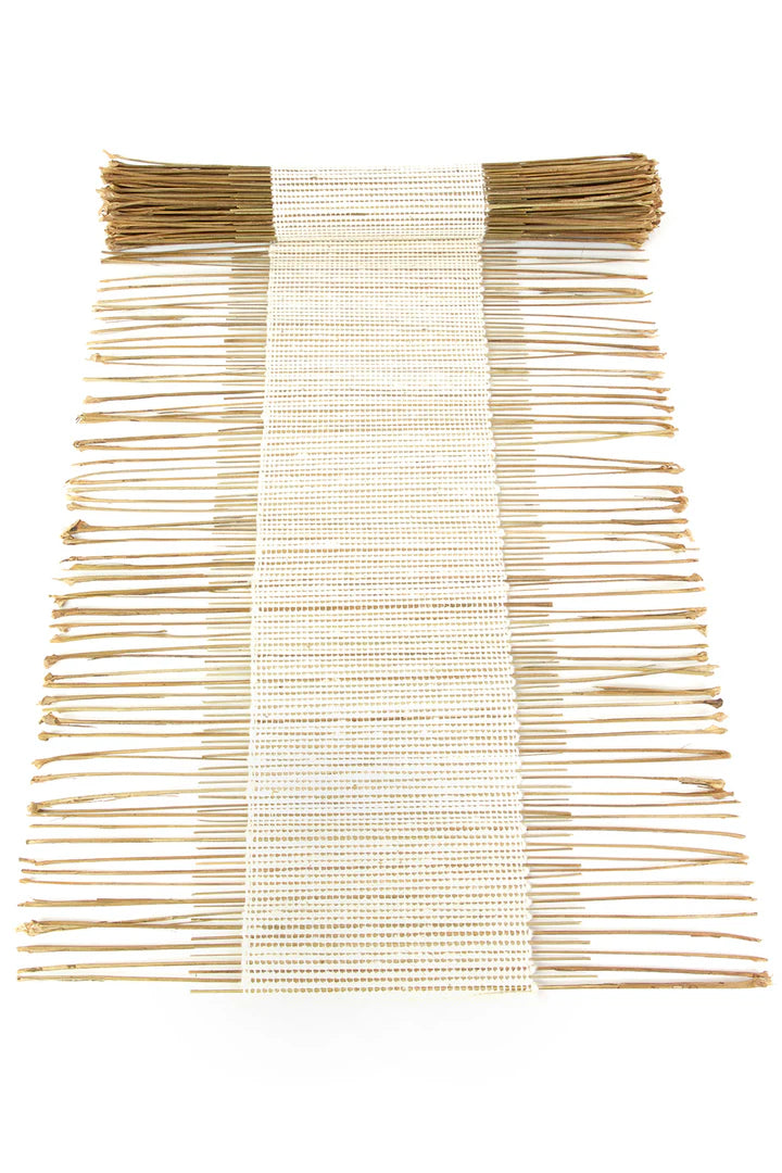 3 White Twig Table Runner