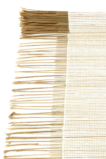 3 White Twig Table Runner