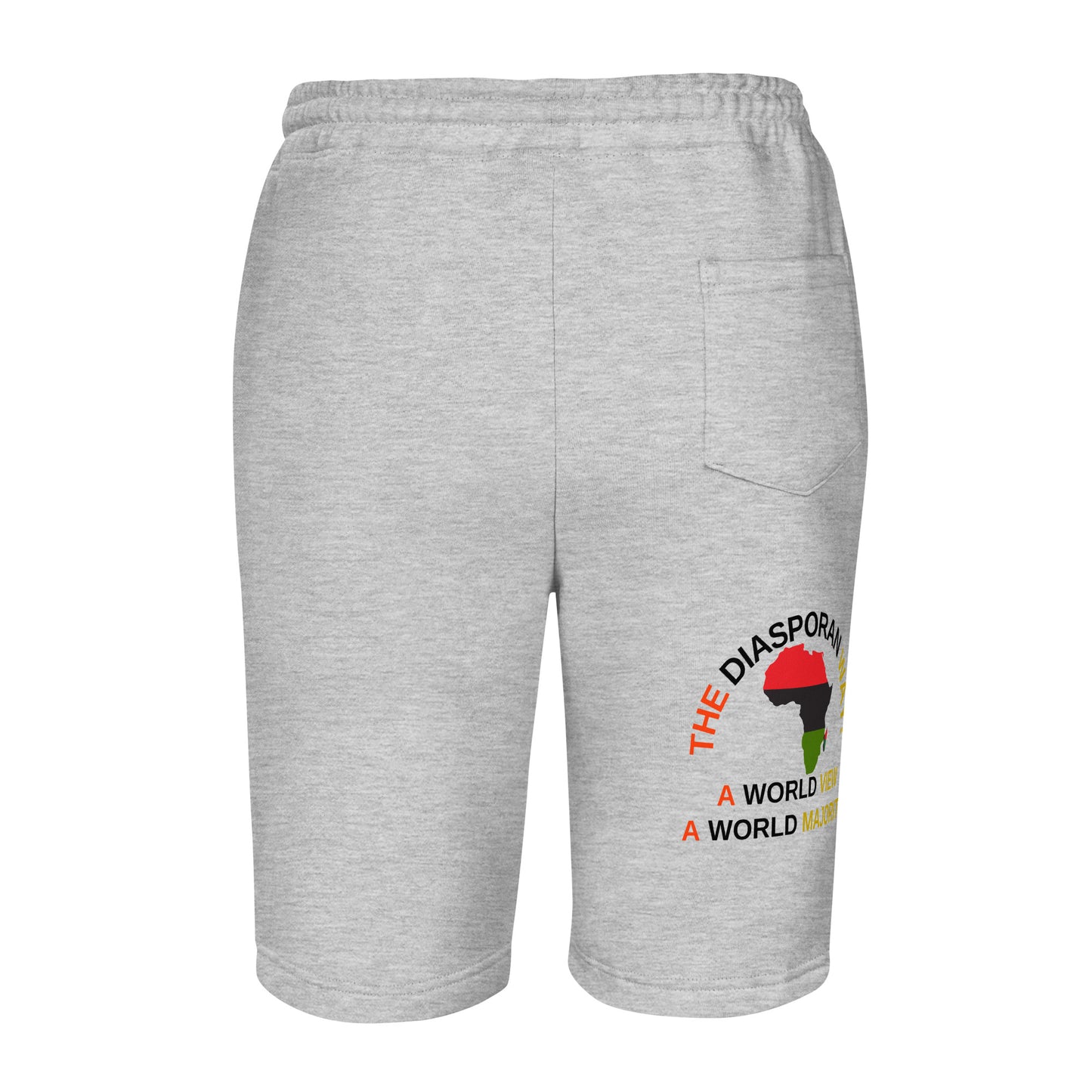 THE DIASPORAN WAY! Men's Fleece Shorts by SobG Designs
