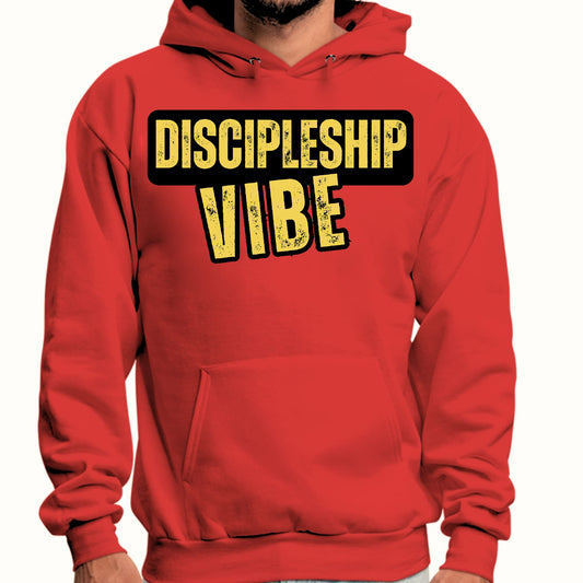 Mens Graphic Hoodie Discipleship Vibe-1