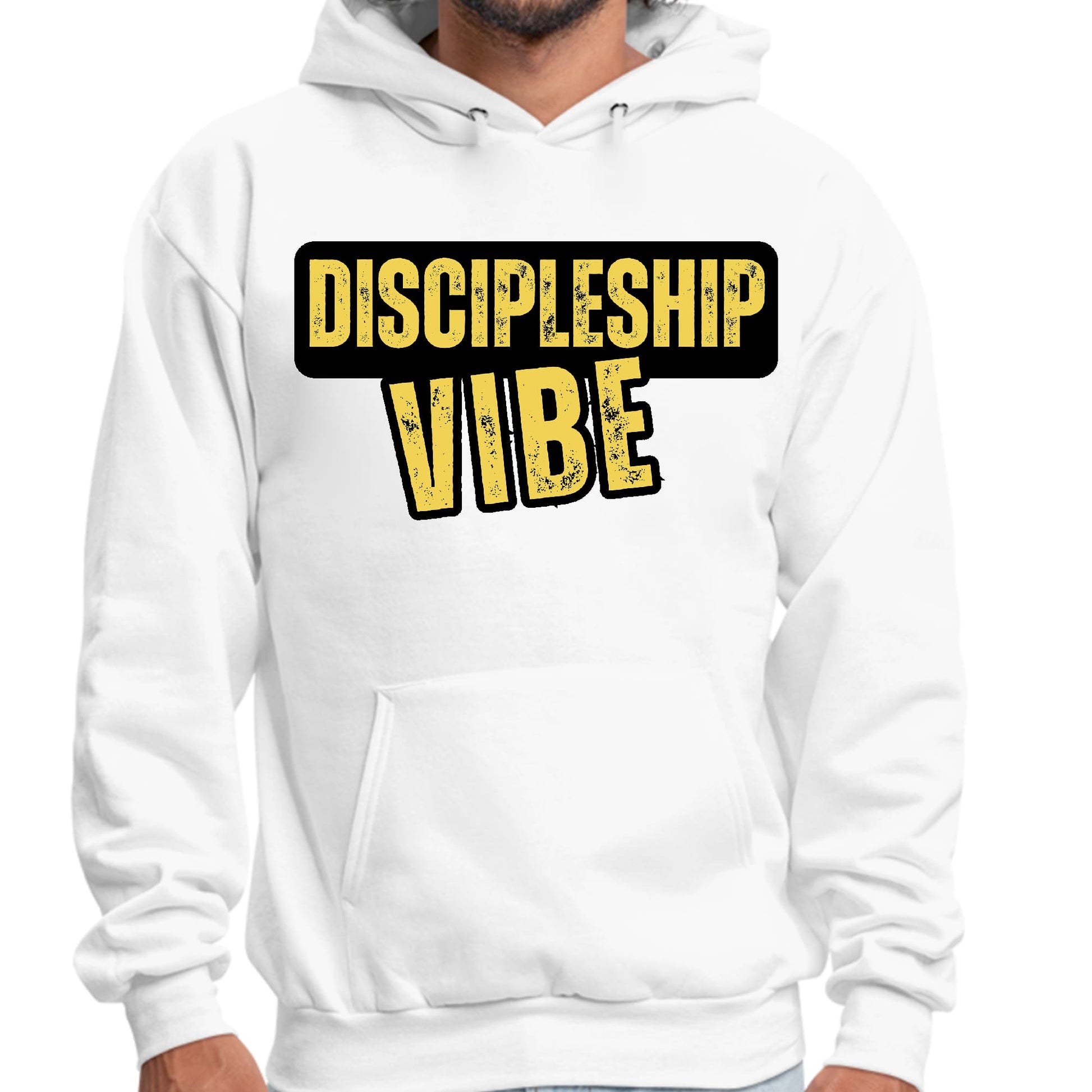 Mens Graphic Hoodie Discipleship Vibe-0