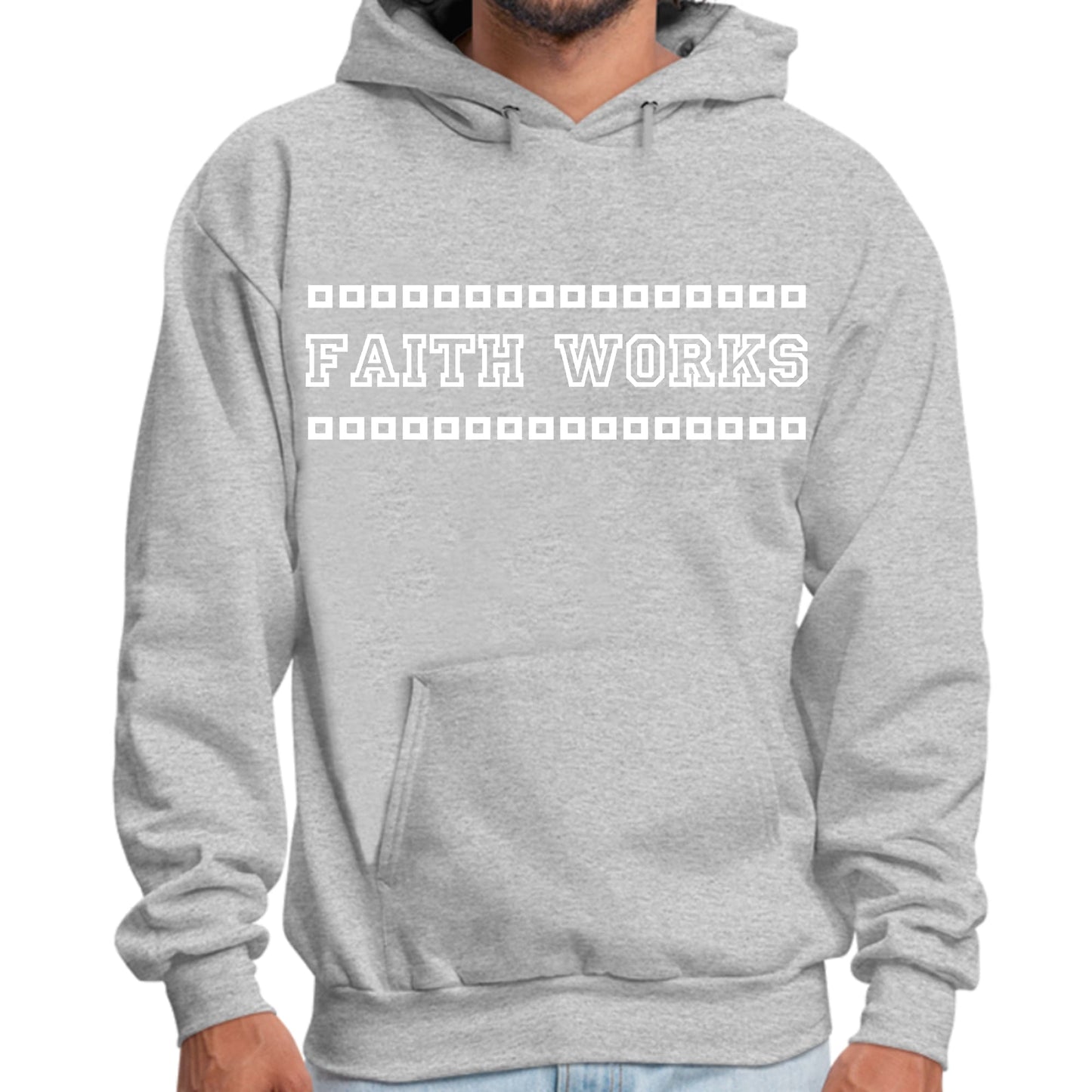 Mens Graphic Hoodie Faith Works-7