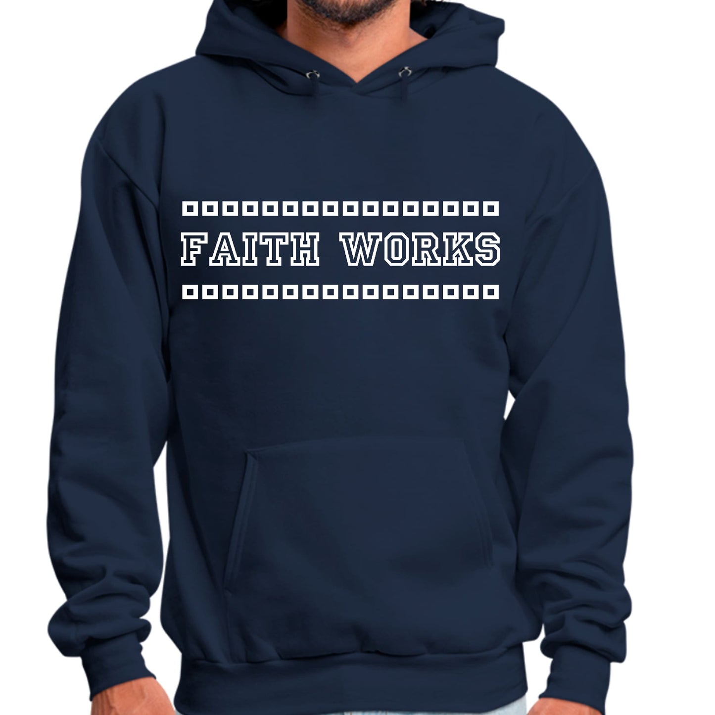 Mens Graphic Hoodie Faith Works-3