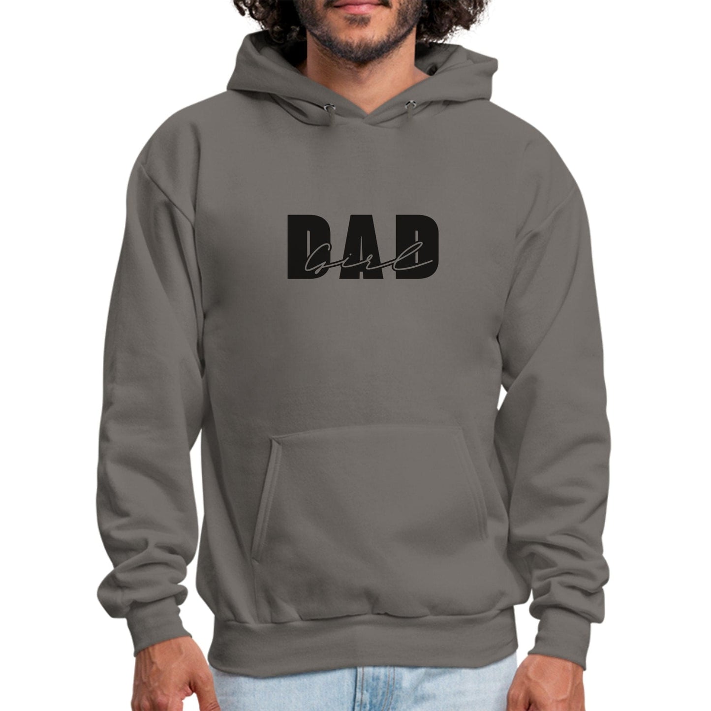 Mens Graphic Hoodie - Girl Dad-9