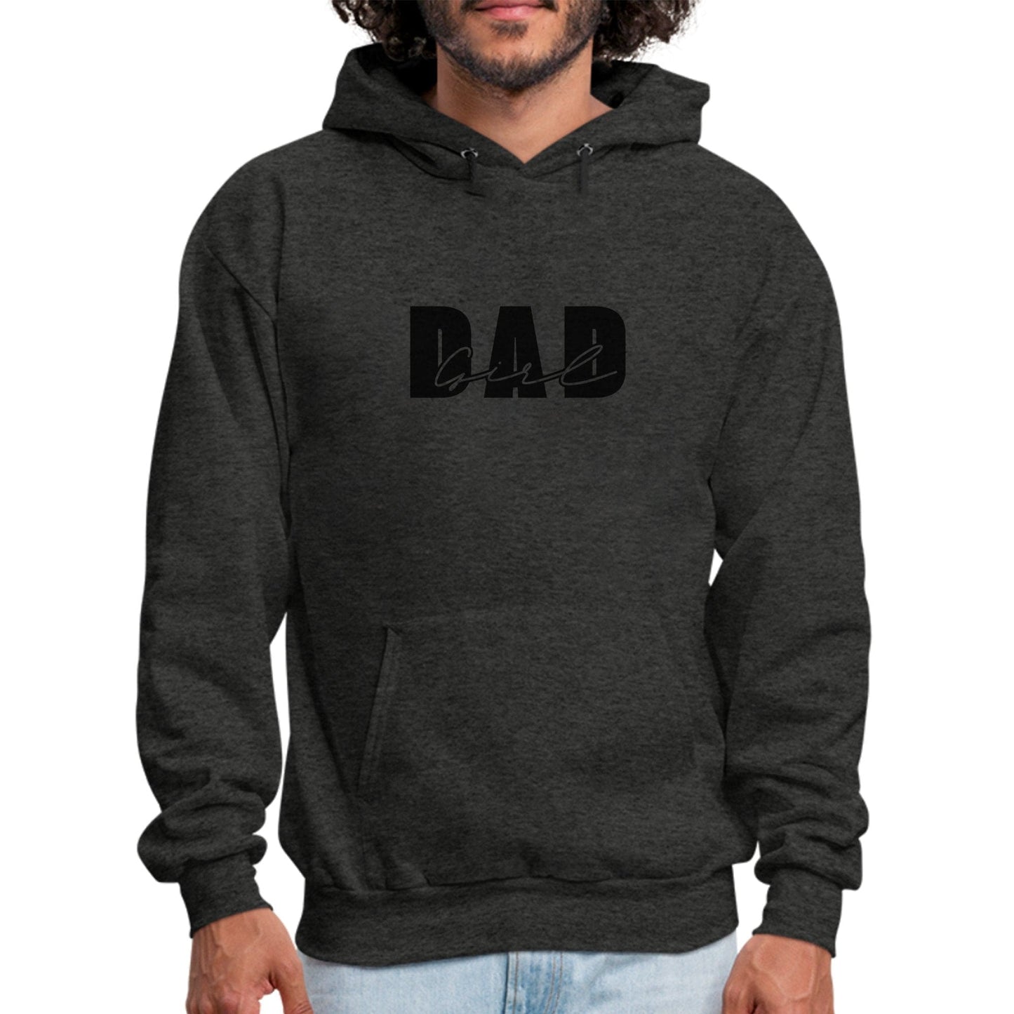 Mens Graphic Hoodie - Girl Dad-2