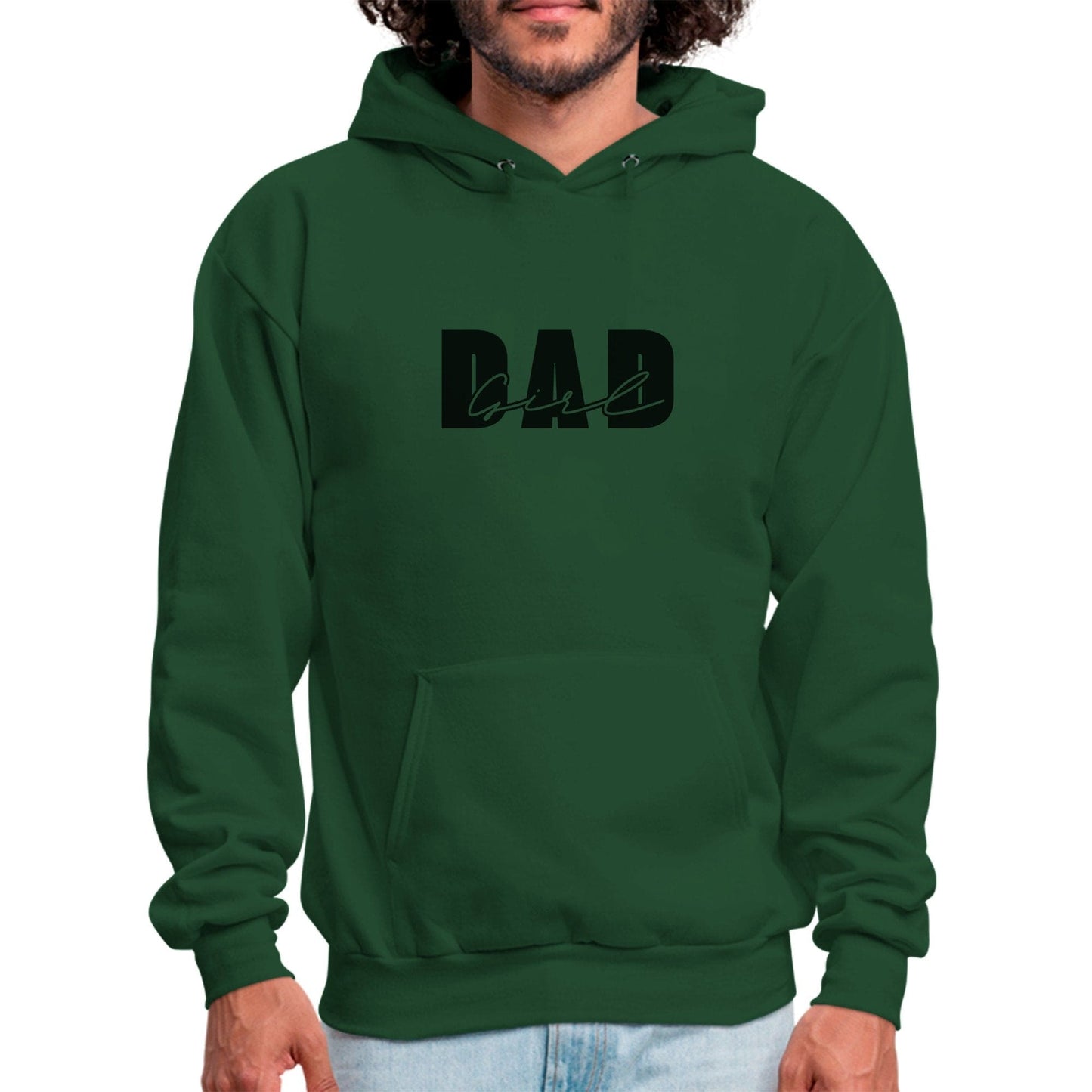 Mens Graphic Hoodie - Girl Dad-8