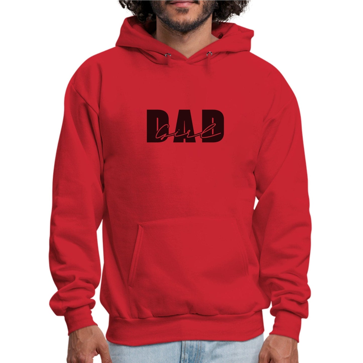 Mens Graphic Hoodie - Girl Dad-3
