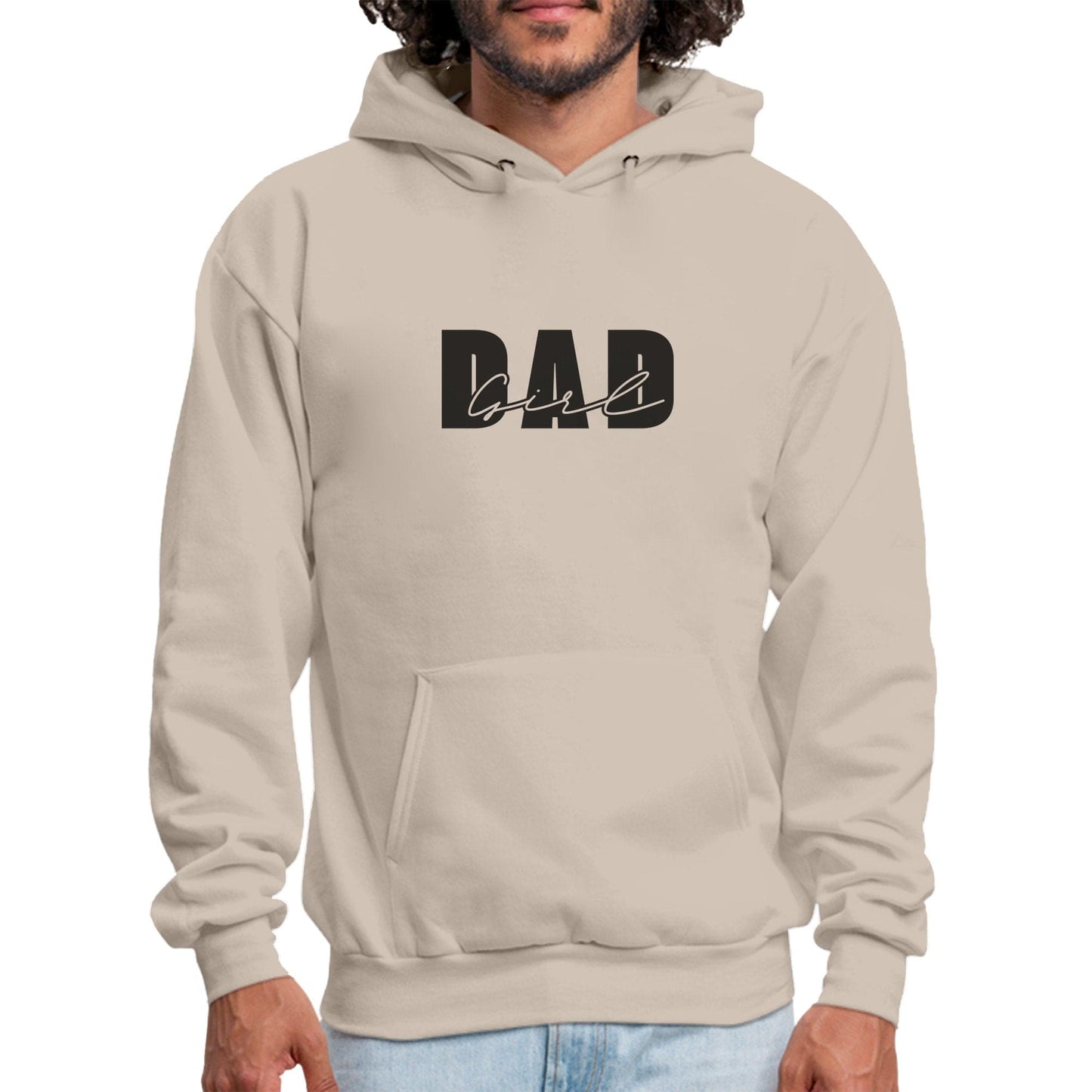 Mens Graphic Hoodie - Girl Dad-1
