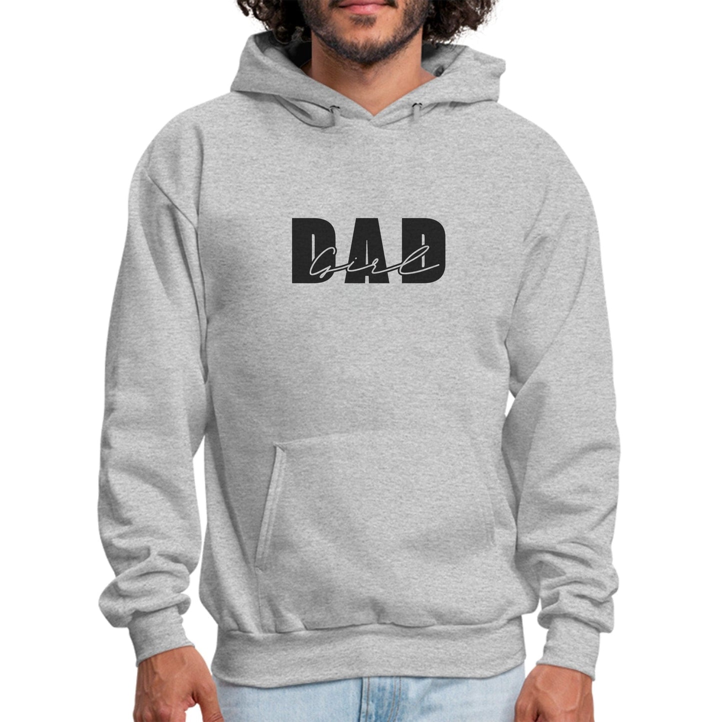 Mens Graphic Hoodie - Girl Dad-5