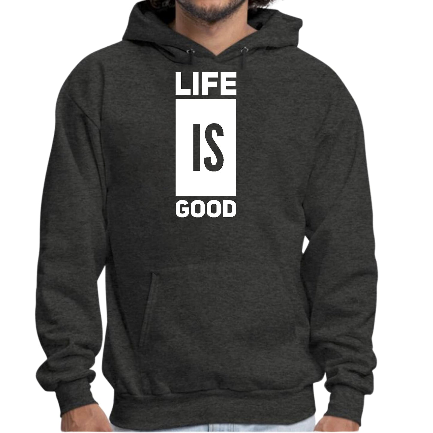 Mens Graphic Hoodie Life is Good-6