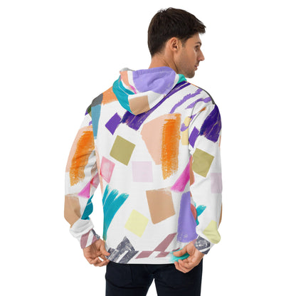 Mens Graphic Hoodie Pastel Pattern-1