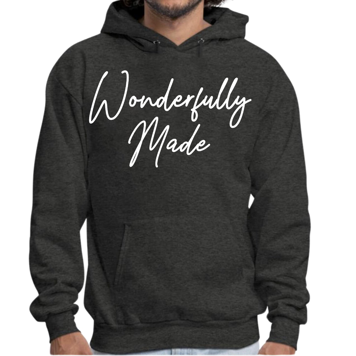 Mens Graphic Hoodie Wonderfully Made-6