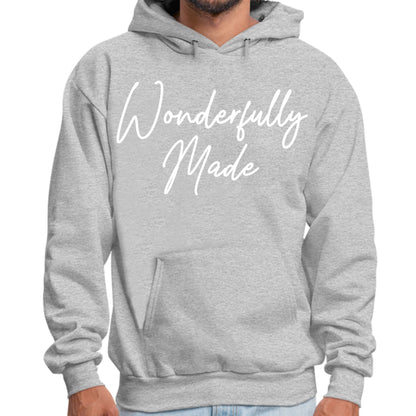 Mens Graphic Hoodie Wonderfully Made-7