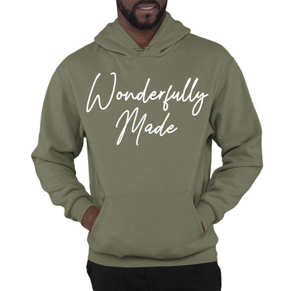 Mens Graphic Hoodie Wonderfully Made-5