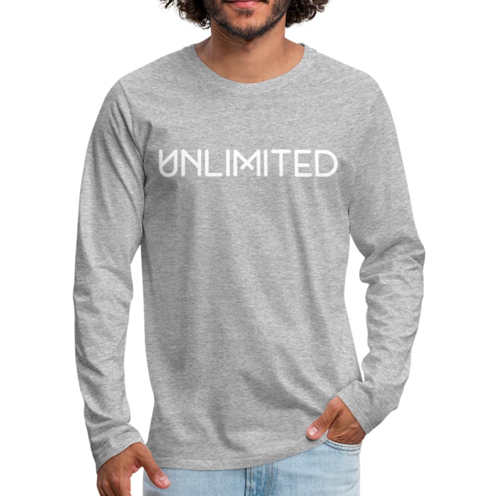 Men’s Graphic Shirt - Unlimited Long Sleeve Tee-4