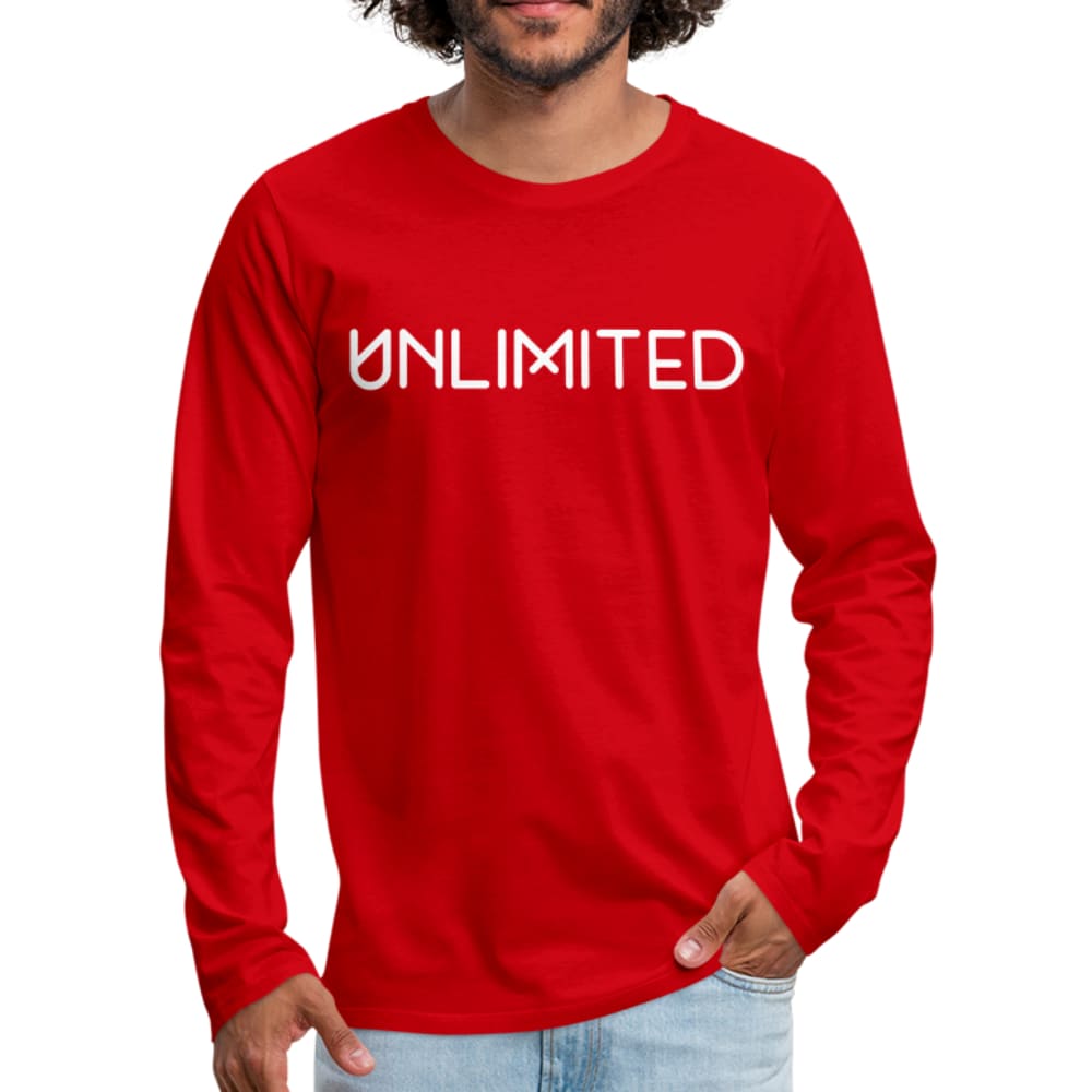 Men’s Graphic Shirt - Unlimited Long Sleeve Tee-0