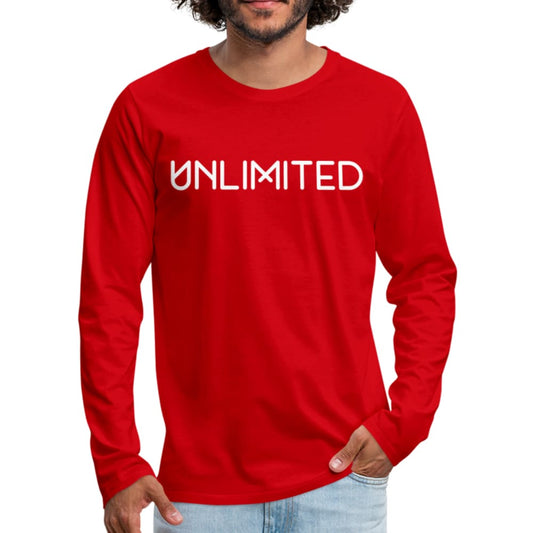 Men’s Graphic Shirt - Unlimited Long Sleeve Tee-0