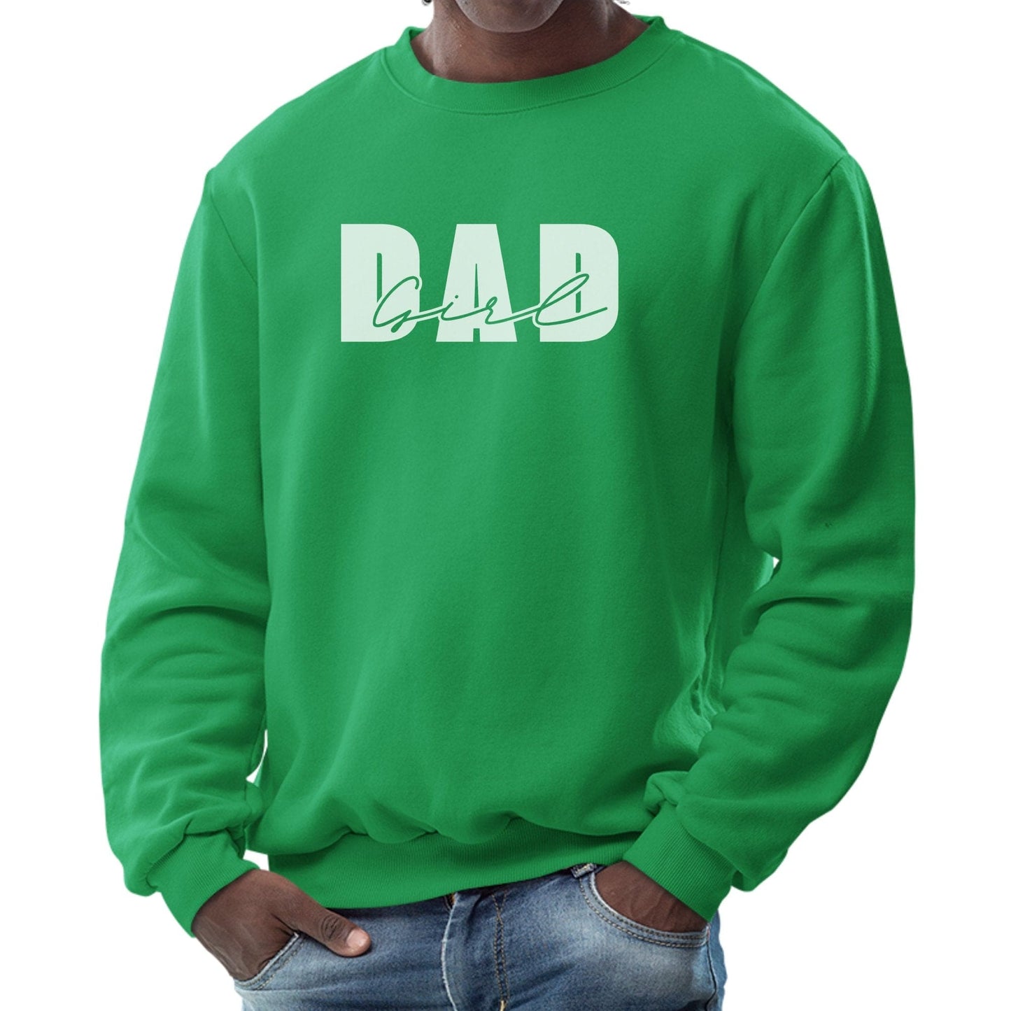 Mens Graphic Sweatshirt - Girl Dad-9