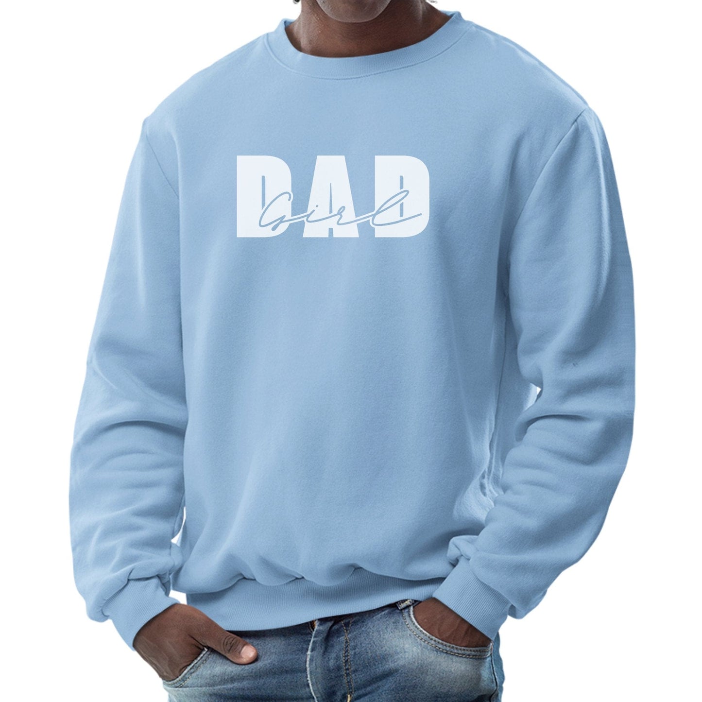 Mens Graphic Sweatshirt - Girl Dad-1