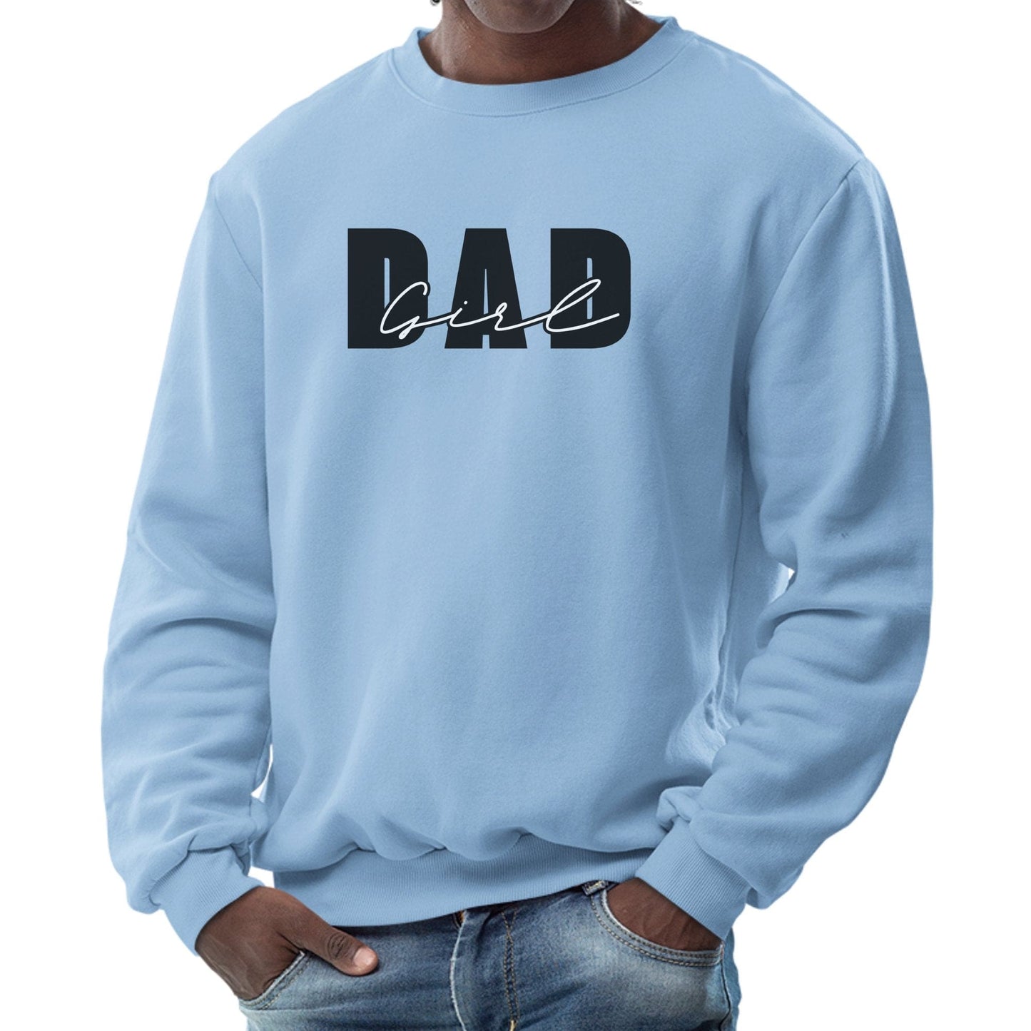 Mens Graphic Sweatshirt - Girl Dad-4