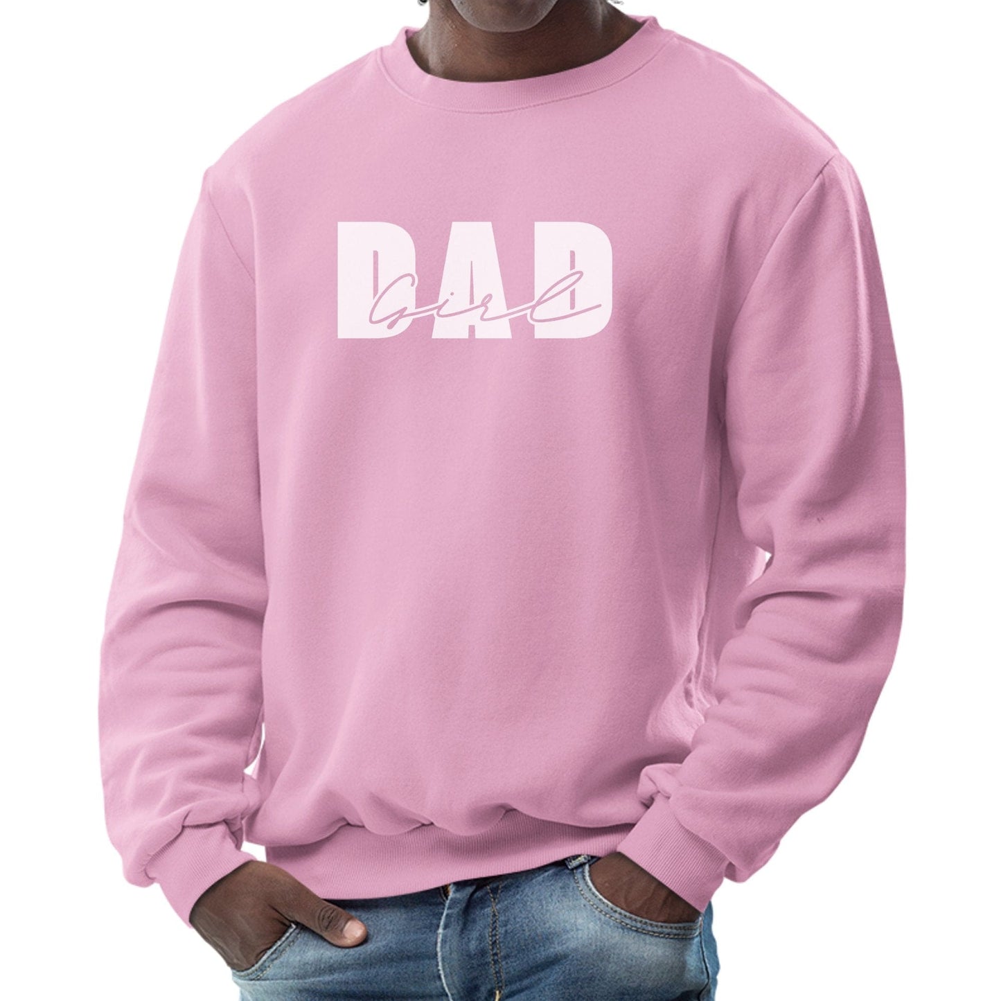Mens Graphic Sweatshirt - Girl Dad-2