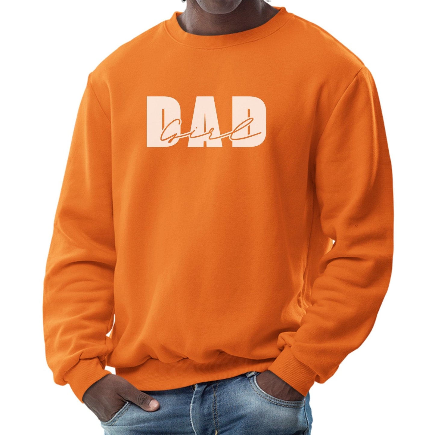 Mens Graphic Sweatshirt - Girl Dad-6