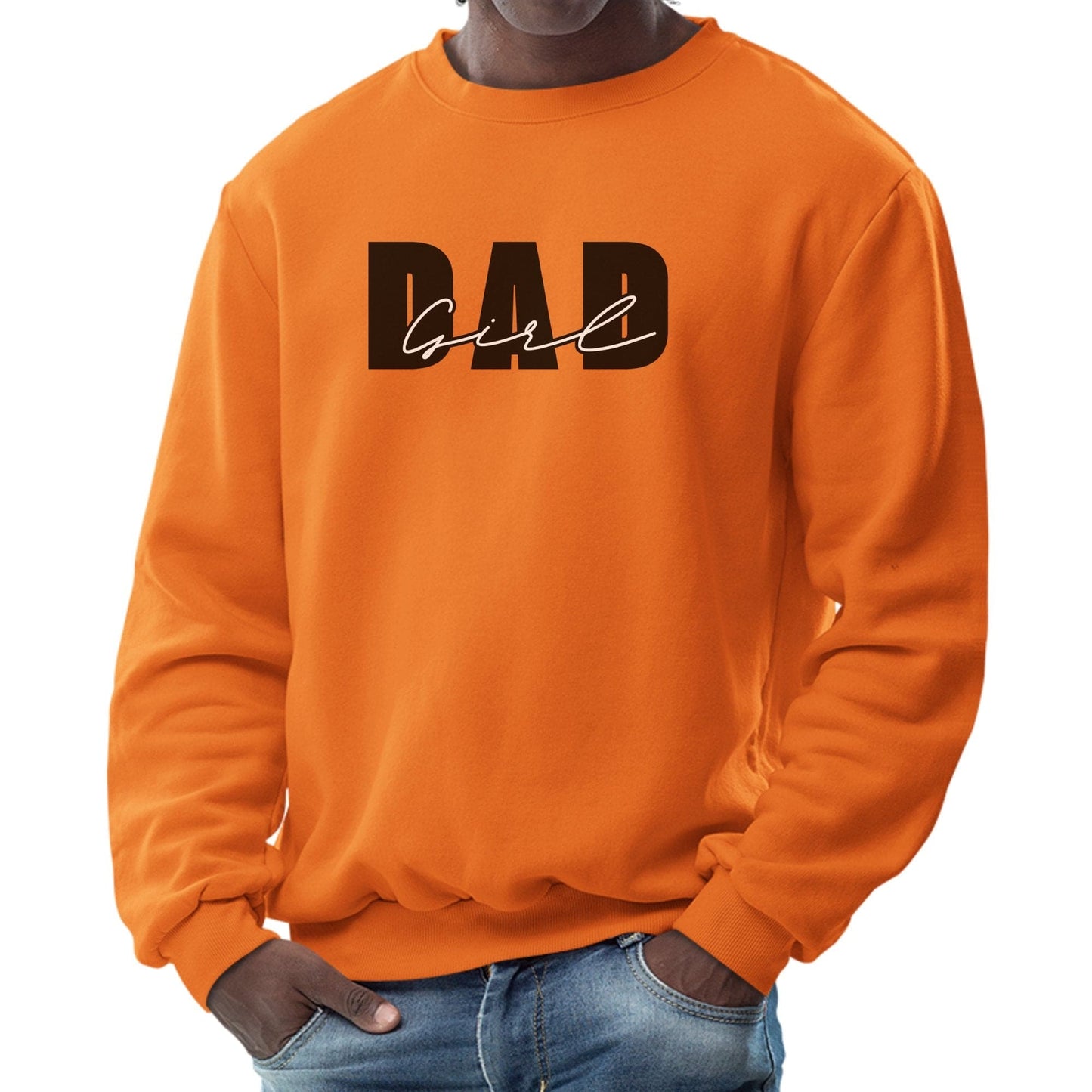 Mens Graphic Sweatshirt - Girl Dad-7