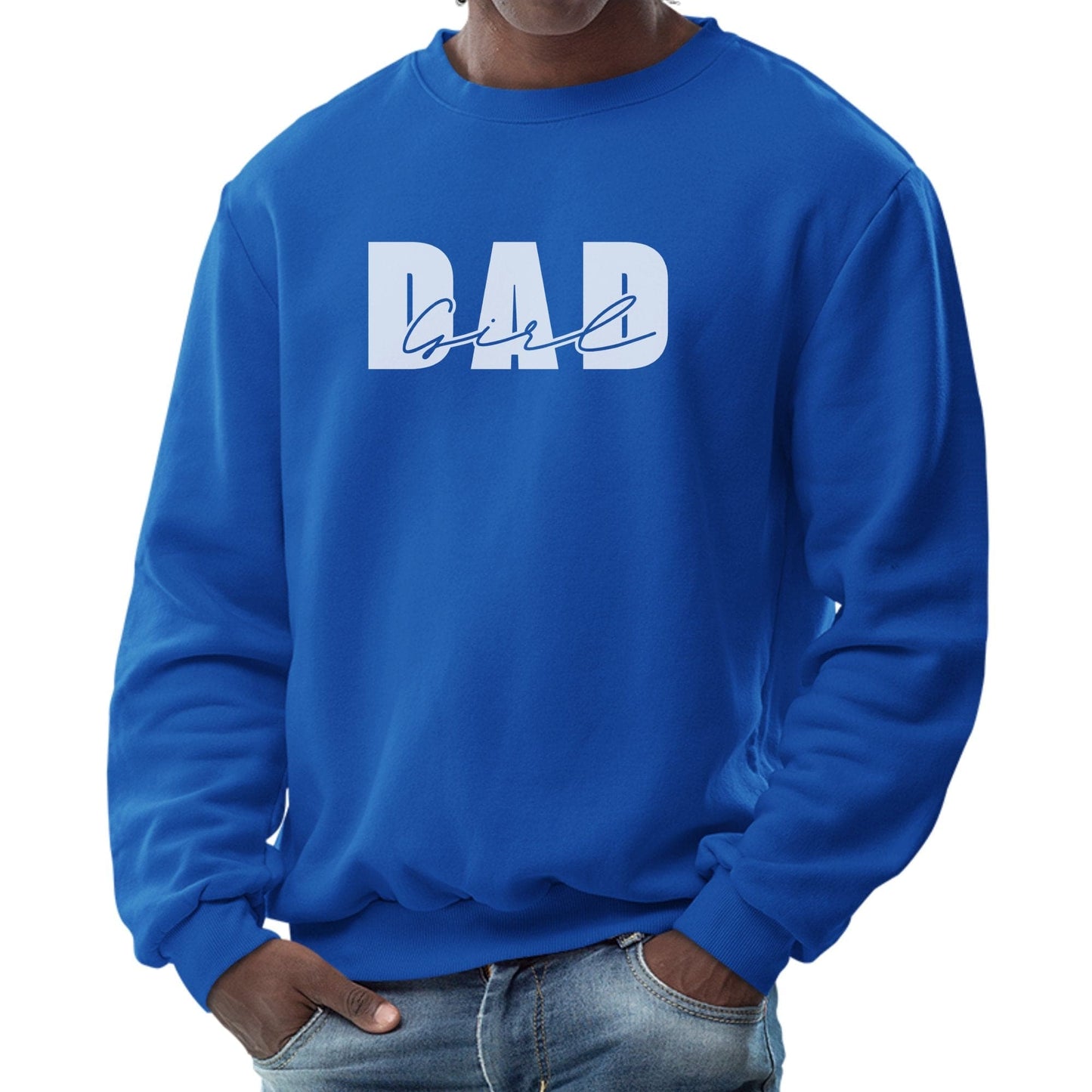Mens Graphic Sweatshirt - Girl Dad-5