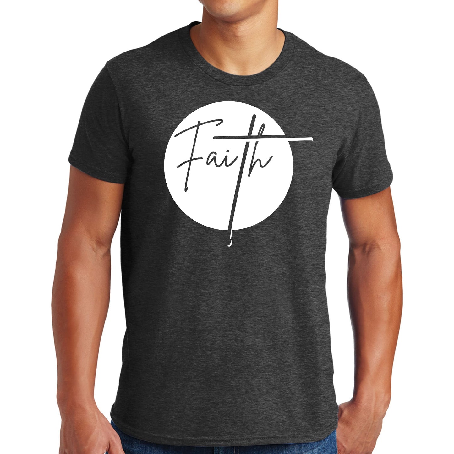 Mens Graphic T-shirt Faith-6