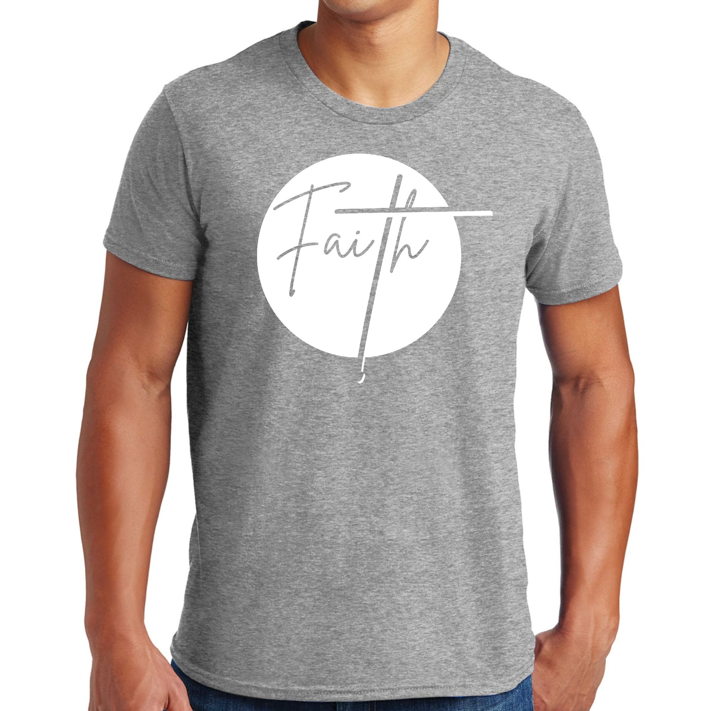 Mens Graphic T-shirt Faith-7