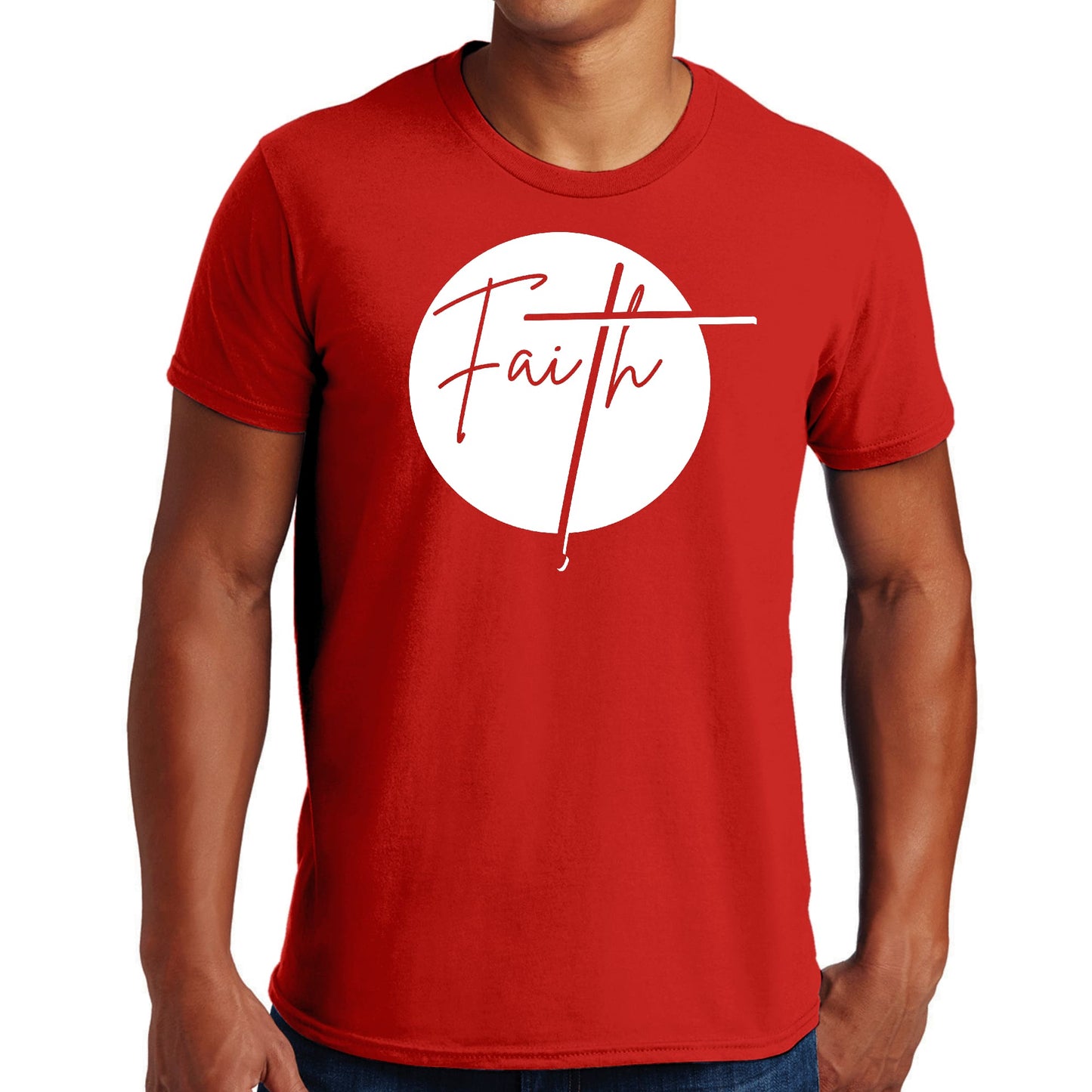 Mens Graphic T-shirt Faith-2