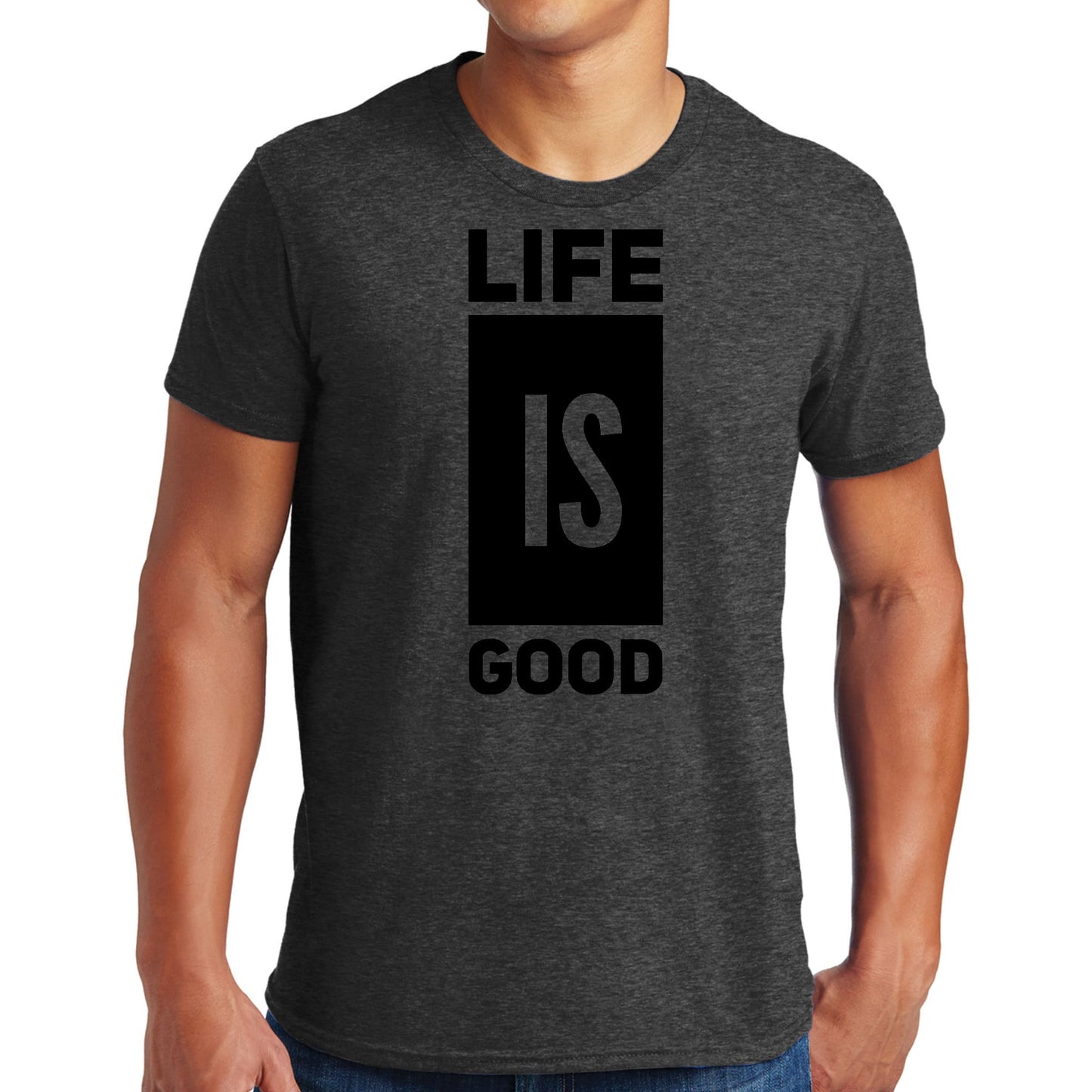 Mens Graphic T-shirt Life is Good-5