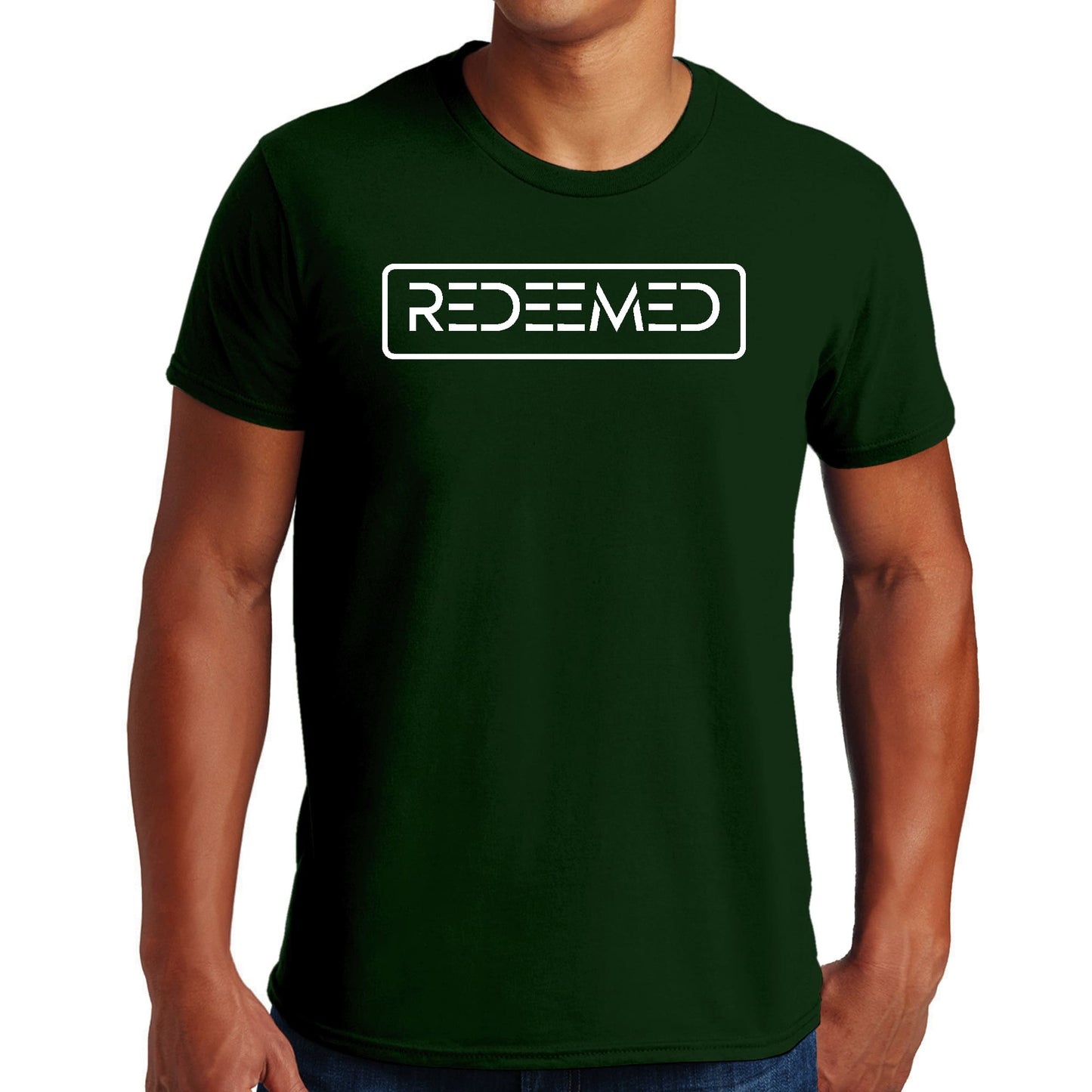 Mens Graphic T-shirt Redeemed-4